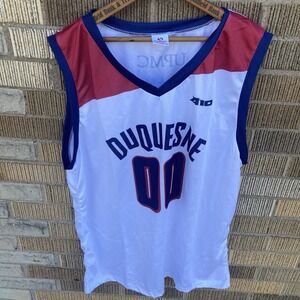 Duquesne Dukes Men's XL Basketball‎ Jersey 00 A10 UPMC Catholic Pittsburgh